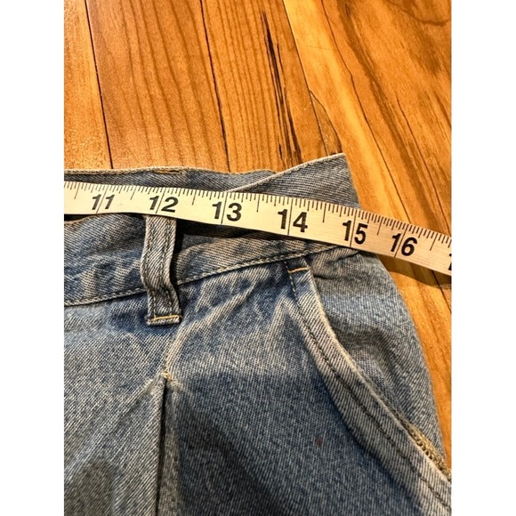 Bill Blass Vintage Denim Shorts Size 12 High Waist Mom Style - Picture 4 of 7